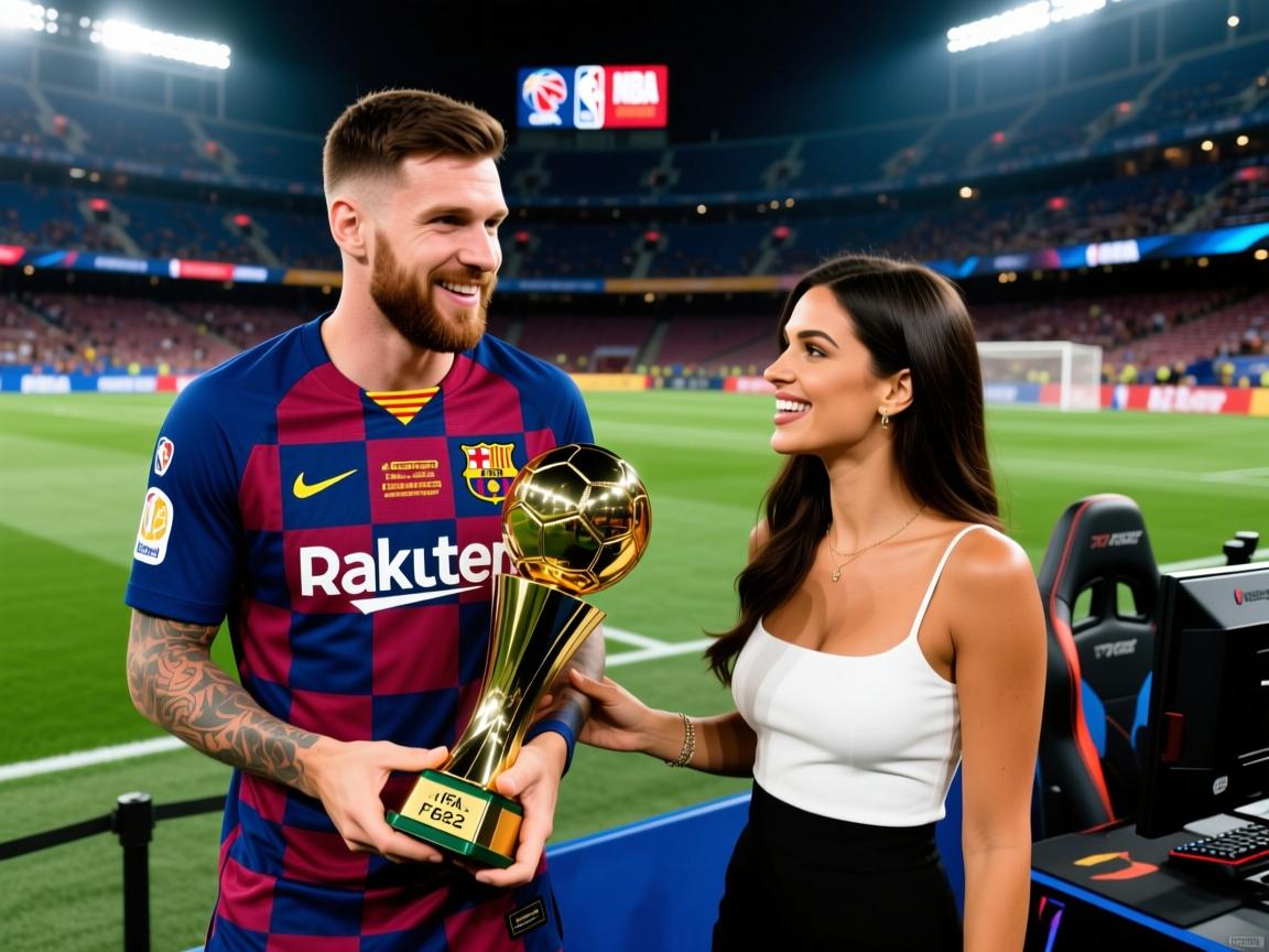 争议！巴萨神锋造62球却无缘FIFA最佳阵妻子连发4条动态炮轰不公  第3张