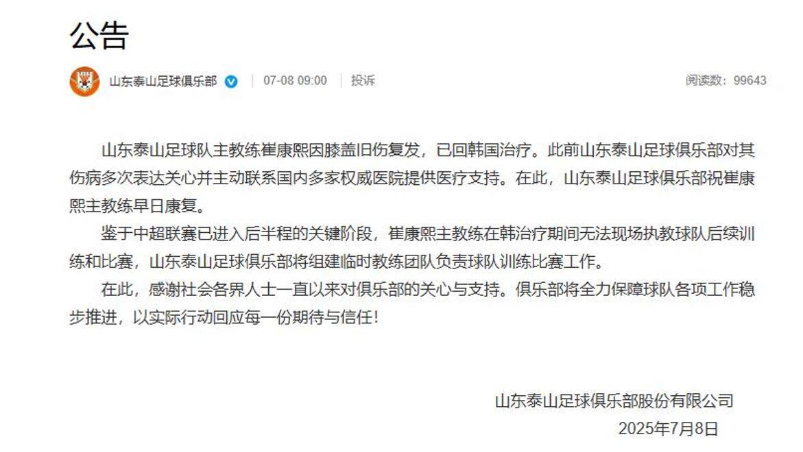 别让崔康熙背锅！文旅瞎指挥逼走股东，泰山队或步江苏队后尘的简单介绍